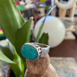 Silpada turquoise silver ring